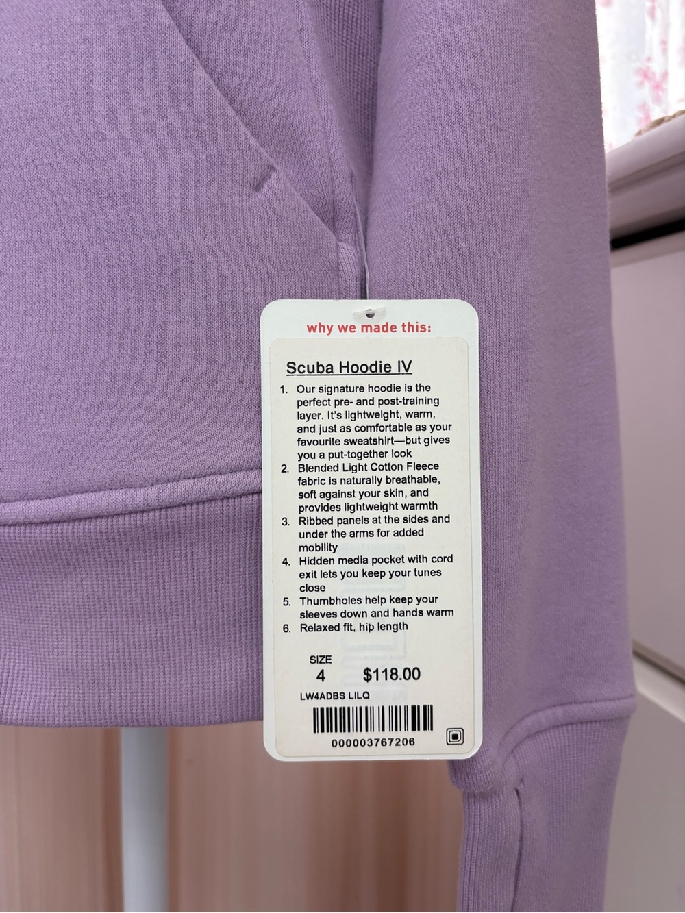 Lululemon Scuba Full Zip Hoodie - Picture 5 of 6